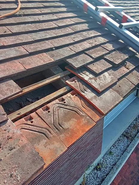Entretien de toiture — chantier F.Couverture